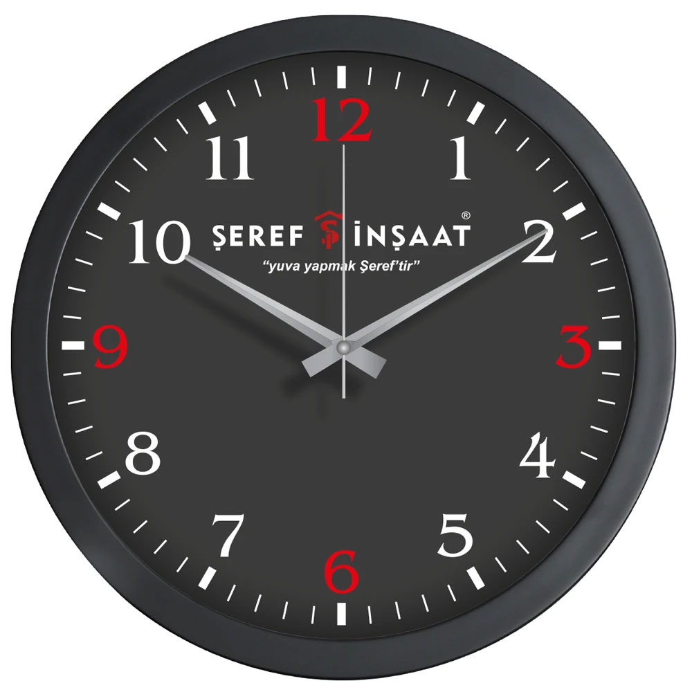 V30-334-S Plastik Duvar Saati